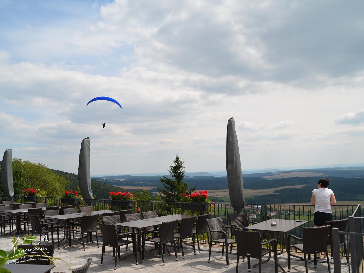 Die Triniushuette "Thueringens Schoenste Aussicht" Rauenstein Extérieur photo
