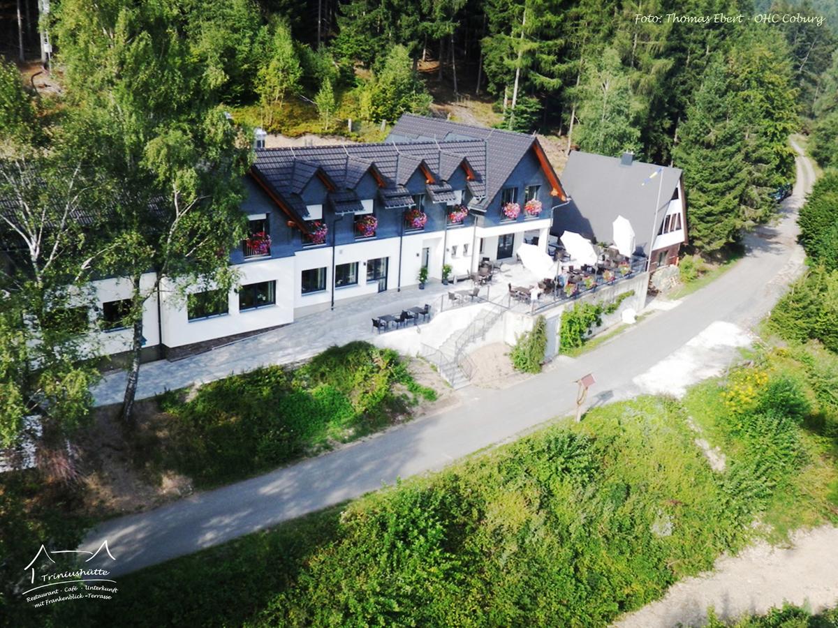 Die Triniushuette "Thueringens Schoenste Aussicht" Rauenstein Extérieur photo