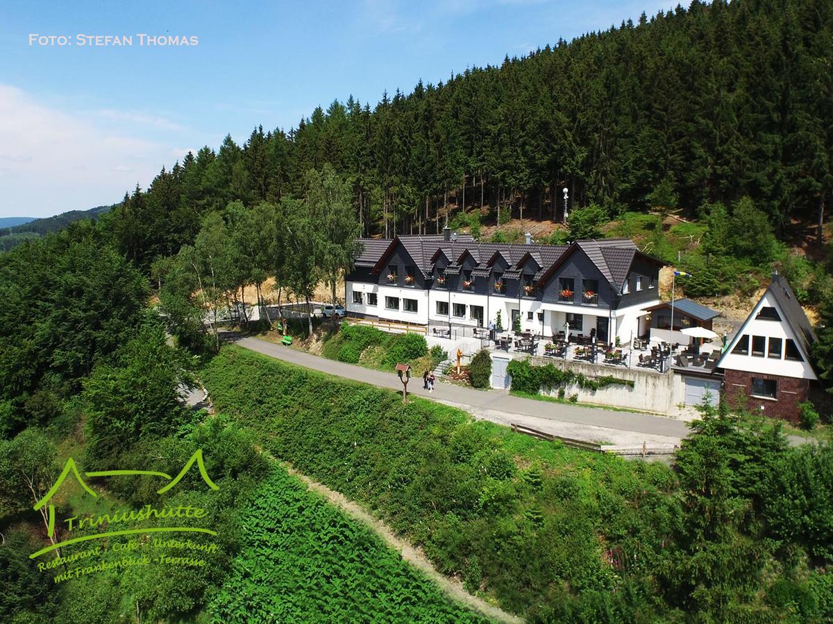 Die Triniushuette "Thueringens Schoenste Aussicht" Rauenstein Extérieur photo